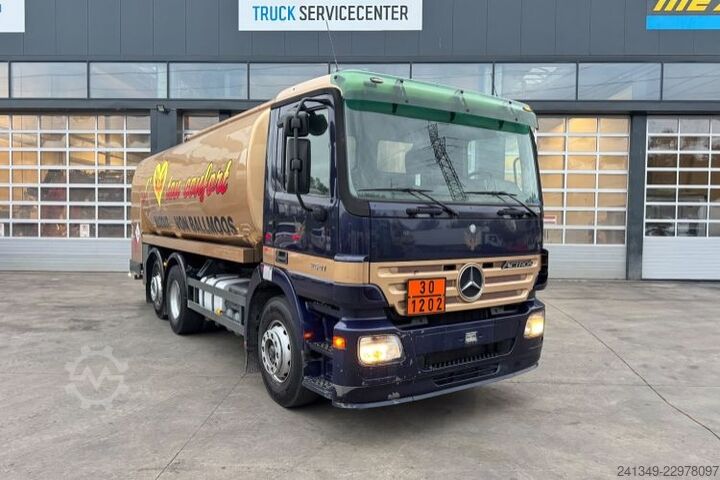 Tank kamyonu MERCEDES-BENZ Actros 2541 6x2 21'000L 2 Kammern