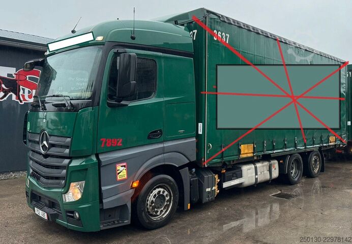 Výměnná nástavba nákladní vůz MERCEDES-BENZ Actros 2536L 6x2 EU6 Retarder BDF/ LDW/