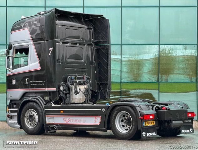 Τυπική μονάδα τράκτορα SCANIA R580 TOPLINE FULL AIR RETARDER 2X TANKS FULL OPT