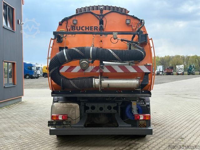 Οδοκαθαριστικό μηχάνημα MERCEDES-BENZ ACTROS 1830 4x2 Kehrmaschine BUCHER OPTIFANT8000