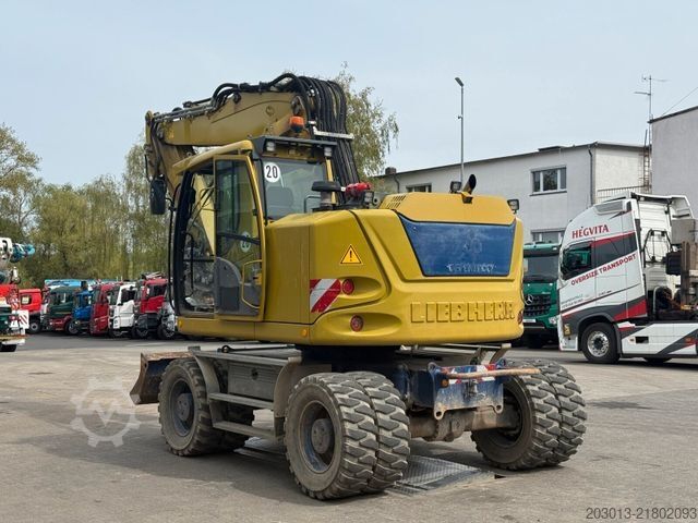 Τροχοφόρος εκσκαφέας LIEBHERR A918 Compact Litronic Mobilbagger 18 T *Schnellw