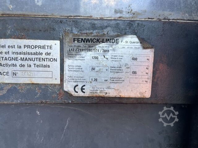 Στοίβαξη πεζών Linde L12