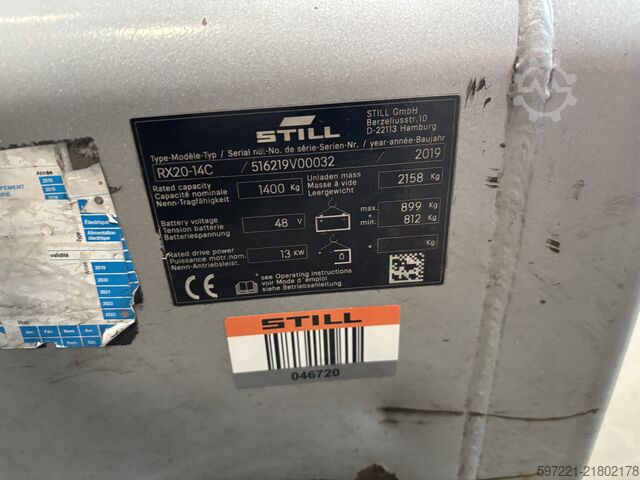 Elettrico – 3 ruote Still RX20-14C Triplex Drive-In