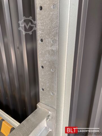 Raft cu consolă în consolă ca. 4,16 lfm. Kragarmregal H: 416 cm T: 137 cm , 500kg/Arm , 4 Lagerebenen