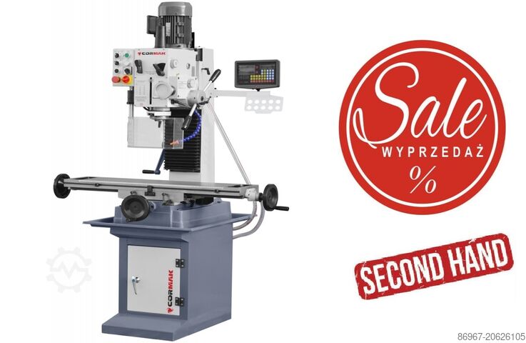 Maró és fúrógép CORMAK ZX7045 BXL + DRO