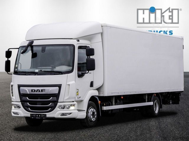Kassevogn DAF LF 210 KOFFER 12t+ LBW 1.5t+ DACHSPOILER