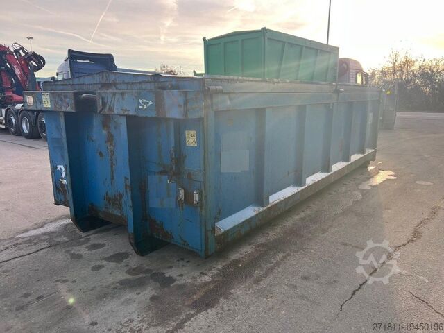Kampós konténer CONTAINER SCARRABILE USATO CON COPERCHIO