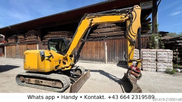 Kettenbagger CATERPILLAR 308 E2CR  Kettenbagger / Schild Powertilt Bj2013