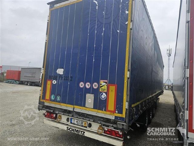 Open oplegger met zeil Schmitz Cargobull Semitrailer Curtainsider Mega