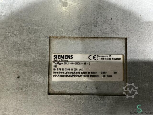 Vakuumpump Siemens Siemens