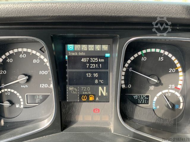Τυπική μονάδα τράκτορα MERCEDES-BENZ Actros 1843 LS_ StreamSpace_ Retarder_ 2x Tank