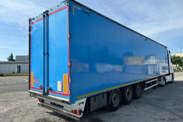 Walking floor semitrailer CARNEHL CSS/AL 93m3
