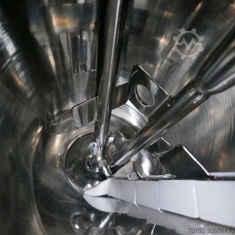 Becomix RW15 miscelatore sottovuoto / miscelatore omogeneizzante in acciaio inox V4A Becomix B0083