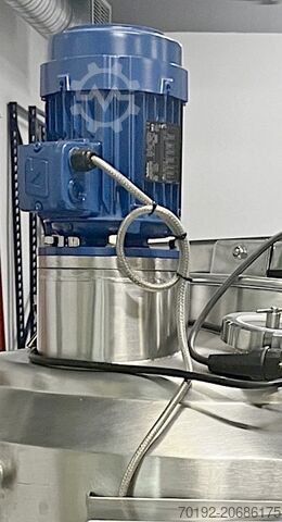 Recipiente a pressione da 150 litri riscaldabile/raffreddabile in acciaio inossidabile V4A con agita K0190