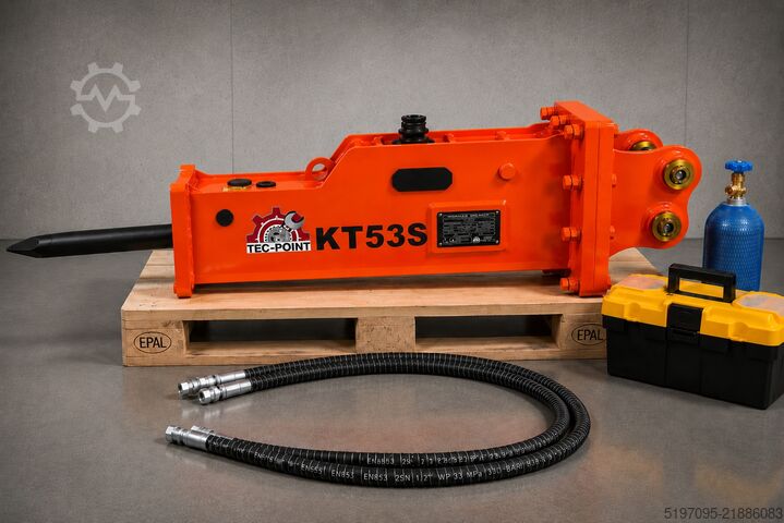 Hydraulische hamer voor 2,0 - 4,5 t graafmachines Tec-Point KT53S  Silenced Type
