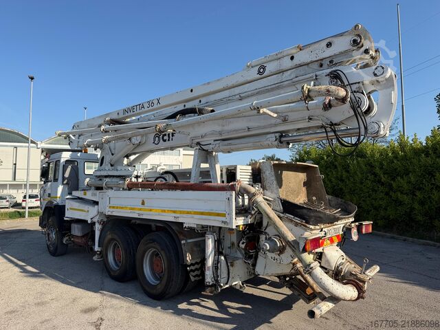 Samochód z pompą do betonu Iveco Magirus 330