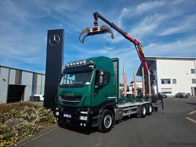 Iveco X-Way 510 6x4 Cranab TZ12 2 Intarder Iveco X-Way 510 6x4 Cranab TZ12 2 Intarder