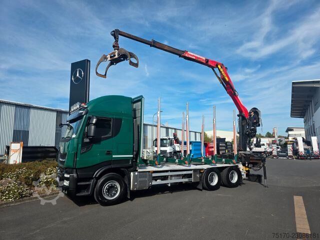 Iveco X-Way 510 6x4 Cranab TZ12 2 Intarder Iveco X-Way 510 6x4 Cranab TZ12 2 Intarder