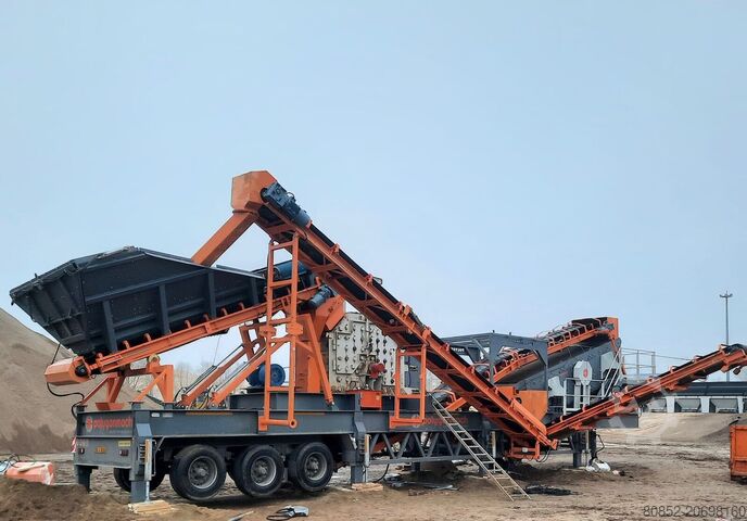 Stenknuser Polygonmach PMST mobile tertiary crusher
