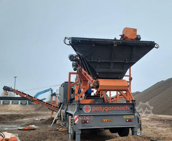 Stenknuser Polygonmach PMST mobile tertiary crusher