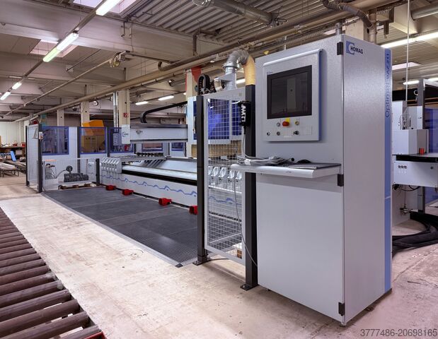 CNC-bearbetningscenter 6 m, moderniserad Homag BAZ 211/60/K Venture 21XXL PowerEdge