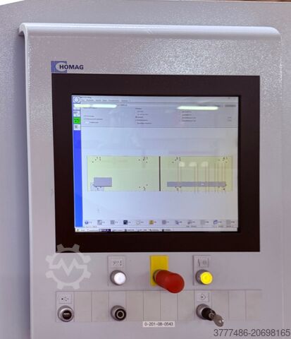 CNC-bearbetningscenter 6 m, moderniserad Homag BAZ 211/60/K Venture 21XXL PowerEdge