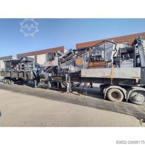 Stenknuser Polygonmach 1-PMCC1- mobile jaw and cone crusher