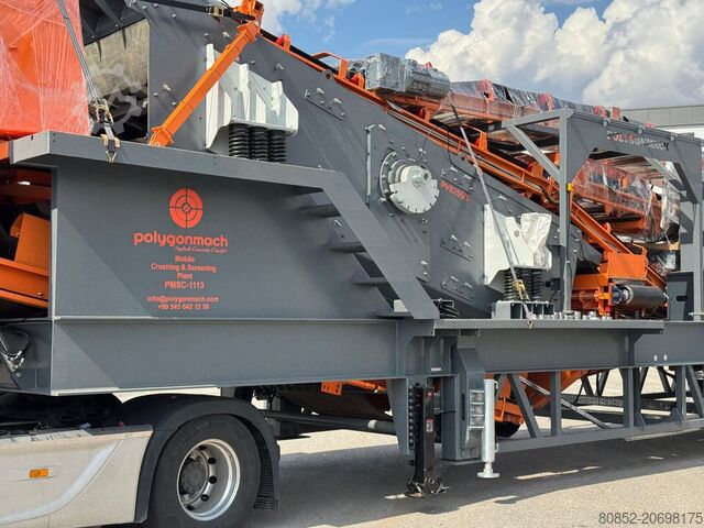 Stenknuser Polygonmach 1-PMCC1- mobile jaw and cone crusher