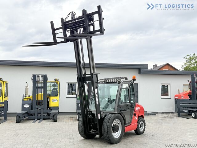Rough terrain forklift Manitou MSI30 / DIESEL / DUPLEX 3350 / CABIN