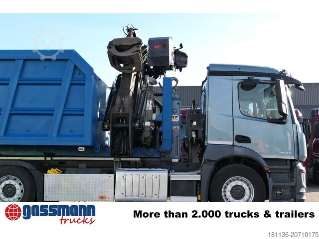 Haakarm vrachtwagen Mercedes-Benz Antos 3543 L 8x2/6, Retarder, 2x Lenkachse,