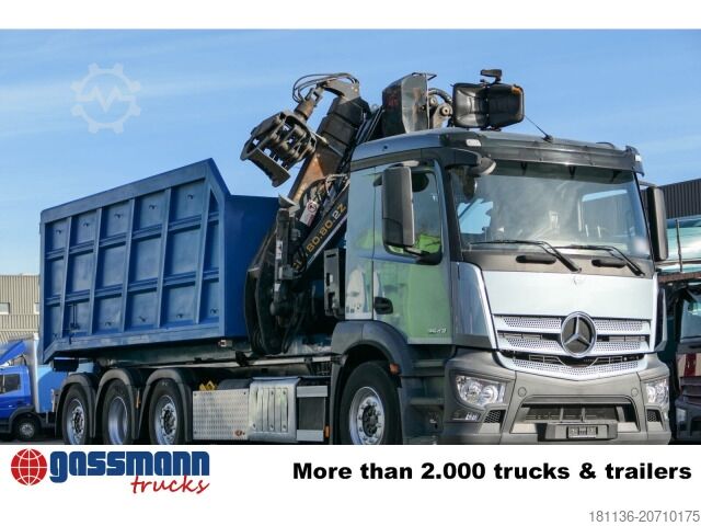 Haakarm vrachtwagen Mercedes-Benz Antos 3543 L 8x2/6, Retarder, 2x Lenkachse,