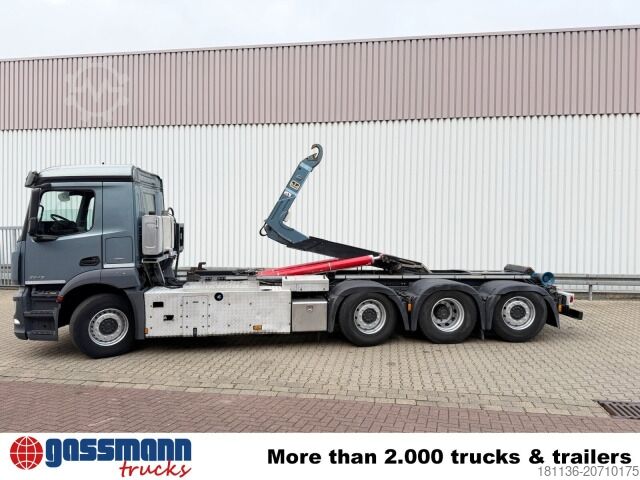 Haakarm vrachtwagen Mercedes-Benz Antos 3543 L 8x2/6, Retarder, 2x Lenkachse,
