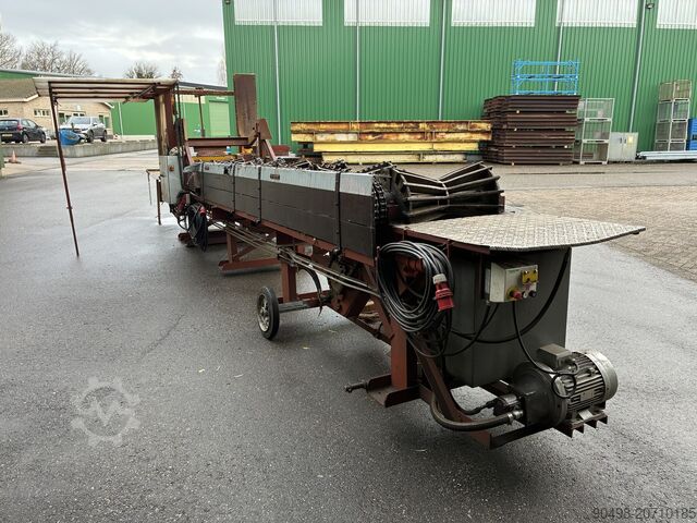 Serra de corte de árvores com esteira de rolos Oregon