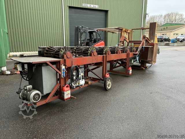 Serra de corte de árvores com esteira de rolos Oregon