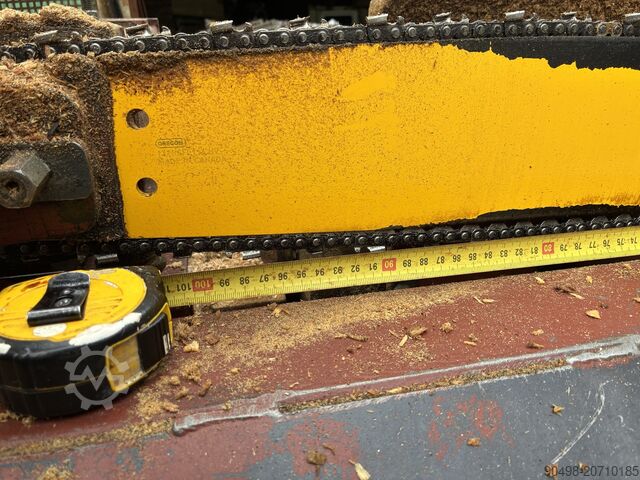 Serra de corte de árvores com esteira de rolos Oregon