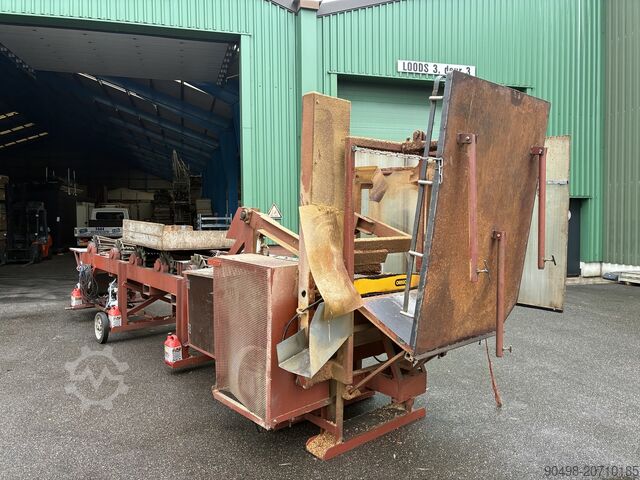 Serra de corte de árvores com esteira de rolos Oregon