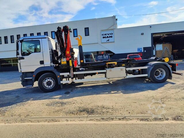 Hakenarmsystem MAN TGM 18.290 Container + Palfinger PK13001