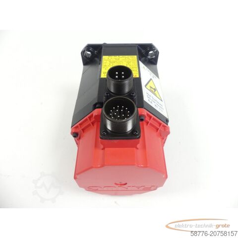 Unité de contrôle Fanuc A06B-0123-B075 AC Servo Motor SN: C00ZC4696