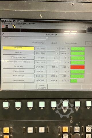 Mașină de tăiere cu laser TRUMPF TruMatic L3030