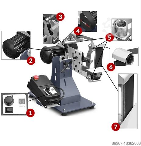 Szalagcsiszoló CORMAK STU50