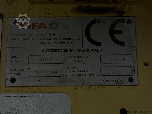 Betonmischer LKW Astra HD9 84.48-80