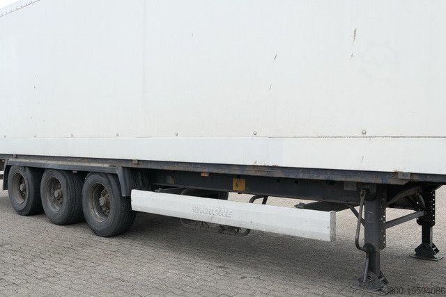 Skříňový návěs KRONE SD, Isoliert, Türen, BPW, Luftfederung, 13.62m