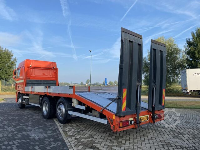 Piattaforma di carico DAF XF105.410 Platform / Machine Transporter / NL