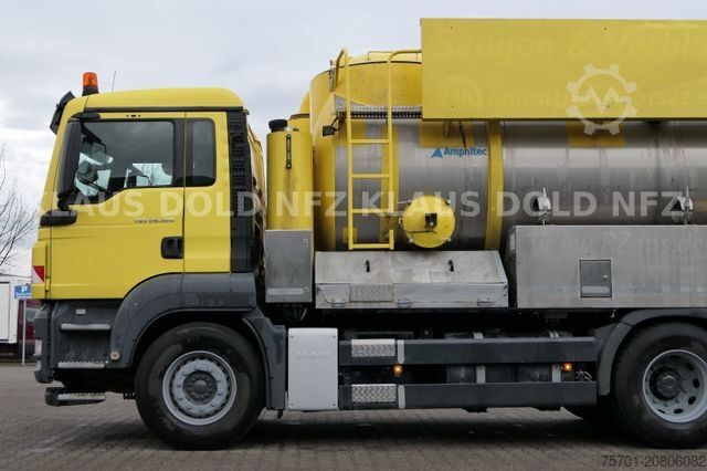 Vacuum tank truck MAN TGS 26.320 Saugbagger Kamera 6x4 Euro 5