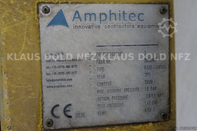 Vacuum tank truck MAN TGS 26.320 Saugbagger Kamera 6x4 Euro 5