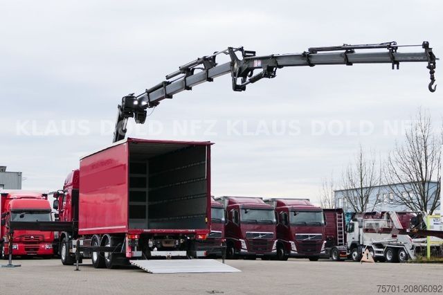 Truck mounted crane RENAULT Premium 460 Lander Kran HMF org 51000 km