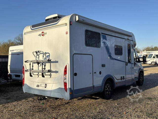 Semi-integrated camper BÜRSTNER Delfin IT 690 G Klima, AHK, SAT/TV, Navi,Markise