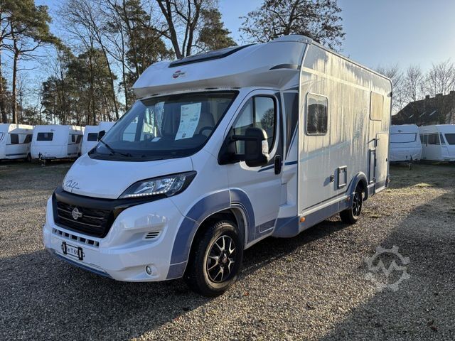 Semi-integrated camper BÜRSTNER Delfin IT 690 G Klima, AHK, SAT/TV, Navi,Markise