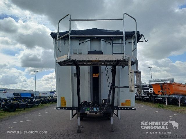 Semi-remorque benne Wielton Kipper Alukastenmulde 51m³