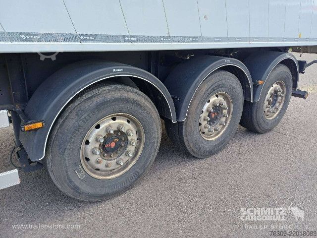 Semi-remorque benne Wielton Kipper Alukastenmulde 51m³